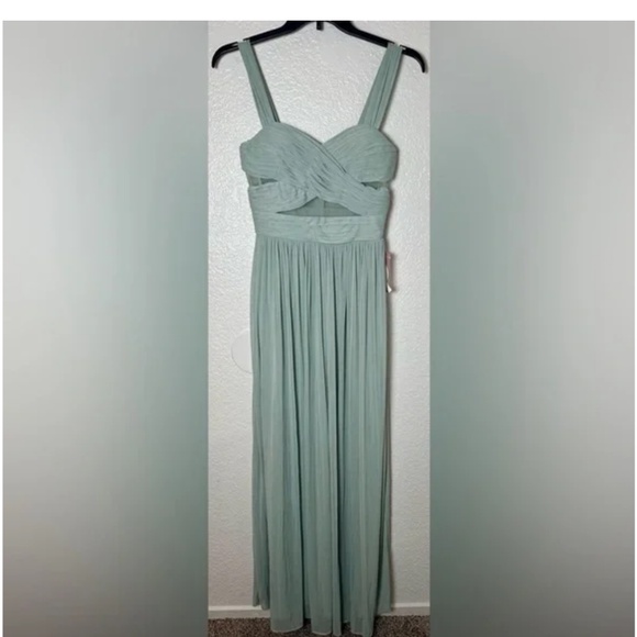 Birdy Grey Elsye Dress Mesh Sage - Picture 4 of 5